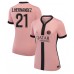 Maillot de foot Paris Saint-Germain Lucas Hernandez #21 Troisième vêtements Femmes 2024-25 Manches Courtes